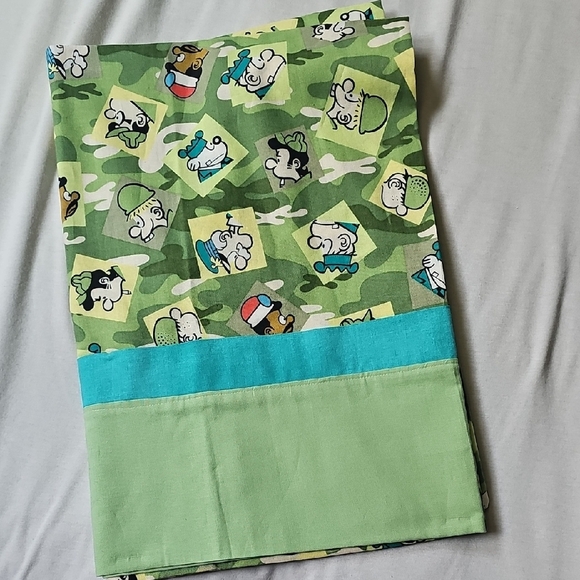 Other - Handmade Beetle Bailey Camouflage Pillowcase